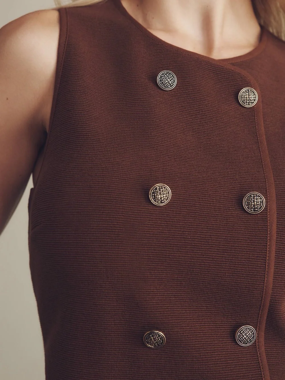 Anthropologie - Dolan Left Coast Structured Vest - XS ✨ - Picture 3 of 14